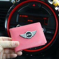 Mini Cooper Business Card Case Leather Case COUNTRYMAN JCW CLUBMAN Leather Bag