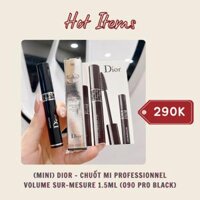(Mini) DIOR - Chuốt mi Professionnel Volume Sur-Mesure 1.5ml (090 Pro Black)