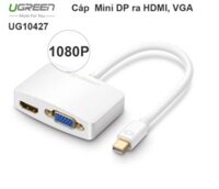 MINI DISPLAYPORT TO VGA + HDMI UGREEN 10427