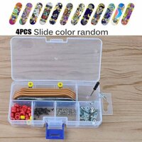 Mini DIY Tech Deck Toy Complete Fingerboard Finger Skate Board Set Kids Toy
