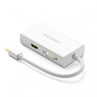 Mini Dp To Hdmi Vga Dvi Converter Đầu Chuyển Đổi Md114 - 20417 Ugreen - Hàng Chính Hãng
