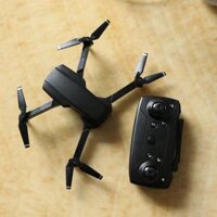 Mini Drone with Camera WiFi  Self stabilizing Gimbal 720P  Single  black - 4k Single Cam black