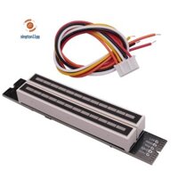 Mini Dual 12 Cấp Chỉ Báo VU Meter Bảng Khuếch Đại Âm Thanh Nổi Có Thể Điều Chỉnh Bảng Tốc Độ Ánh Sáng Với Chế Độ AGC, BẾP DIY