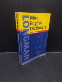 Mini English dictionary - Longman mới 90% bẩn nhẹ có viết nhẹ HCM0305 từ điển ngoại ngữ