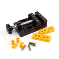 Mini Flat Kẹp 57mm Flat Bench Vise Đa Năng Bench Kẹp Mini Khoan Báo Chí Phó Dụng Cụ Cho DIY Chế Biến Gỗ Điêu Khắc Thủ Công Khắc