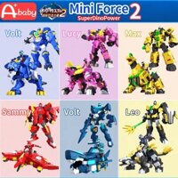 Mini Force Đồ chơi mô hình Super Dino Power 2 cho trẻ em