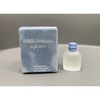 (Mini Fullbox 4,5ml) Nước hoa Nam Dolce & Gabbana Light Blue Pour Homme