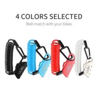 Mini Gấp Xe Đạp Khóa Xe Đạp Xe Máy Khóa Cáp 3 Chữ Số Kết Hợp Chống Trộm 1200 Mm Khóa Xe Đạp