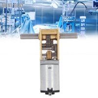 Mini Giay DC12V 27RPM Động cơ trục kép giảm tốc Micro Worm độ thấp với ghế cố định 1218‑N20