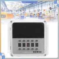 Mini Giay TIMER RELAY SỨC KHỎE ĐIỆN TỬ TRÊN DETEN 12-24V AC DC Sức mạnh cao cho thiết bị cơ khí