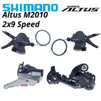 Mini Group Shimano ALTUS M2010 2x9 Tốc Độ ( Tay Bấm + Gạt đĩa FD-M2020 + Củ Đề RD-M370)