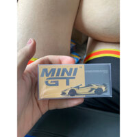 Mini GT 363 Lamborghini Aventador SVJ Roadster/ mô hình ô tô