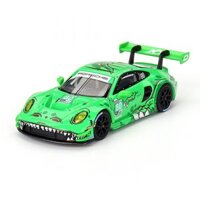 Mini GT MGT00713-L 713 1 / 64 Porsche 911 GT3 R No. 80 GTD AO Racing 2023 IMSA Sebring 12 Hrs LHD Diecast Quy Mô Mô Xe Ô Tô