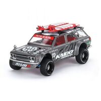 Mini GT x Kaido House KHMG121 1 / 64 Datsun Kaido 510 Wagon 4x4 Kaido Offroad V1 Xe mô hình tỷ lệ Diecast