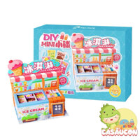 MINI ICE CREAM MAKING - Bộ kit làm quầy cà rem mini siêu dễ thương DIY