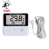 Mini LCD Đầu dò kỹ thuật số Cảm biến Nhiệt kế Bể nước Bể bơi Tủ lạnh Bể cá Rượu Cellar Nhiệt kế