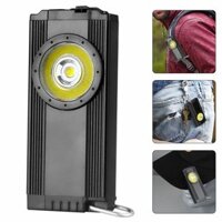 Mini LED Flashlight Keychain Light Multifunctional Portable COB Camping Flashlights USB Charging Work Lights Fishing Lan