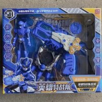 Mini-men Anh Hùng Đặc Vụ Đội Volt Saimi Phong Cảnh Súng Kiếm Đại Lý Triệu Hồi Vũ Khí Đồ Chơi Búp Bê