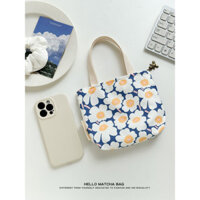 Mini Nhỏ Dây Kéo Túi Xách Nữ Nhỏ Nhẹ Túi Tote Nhỏ In Hình Túi Xách Nhỏ Tươi