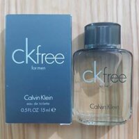 MINI - Nước hoa Nam Calvin Klein CK Free EDT 15ml