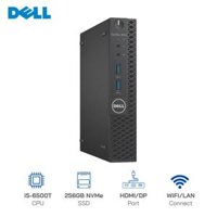 Mini PC cũ Dell Optiplex 3050 Micro Core i5-6500T, Ram 8GB, SSD 256GB, Wifi