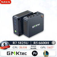Mini PC GMK M5 Plus⏐ Beelink EQR6 Win11 PRO AMD Ryzen 5⏐7 NucBox GMKtec R5 6600H R7 5825U - Máy tính siêu nhỏ với hiệu n