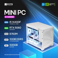 Mini PC i5-5405iw – Jonsbo D32/ i5-14400F/ RTX 5060/ RAM 32G D5 White