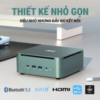 Mini PC Intel i9-11900H AOC Ram 16 512 GB, Ổ Cứng Tối Đa 2 TB, Wifi 6, Window 11 - Bảo hành 3 năm
