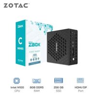 Mini PC Zotac Nano CI337 Cpu N100, Ram 8GB DDR5, SSD 256GB, WIFI+BT, HDMI, DisplayPort, USB-C, ZBOX-CI337NANO-BE1