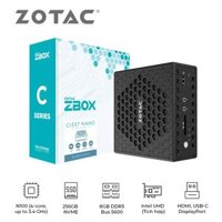 Mini PC Zotac Nano CI337 Cpu N100, Ram 8GB DDR5, SSD 256GB, WIFI+BT, HDMI, DisplayPort, USB-C, ZBOX-CI337NANO-BE1