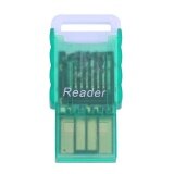 Mini Portable Micro SD to USB 2.0 TF Memory Card Adapter Reader(Green) - intl