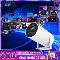 Mini Portable Projector Android 11.0 Home Video Projector with Auto Keystone Correction