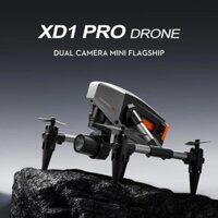 Mini RC Hợp Kim Drone Camera Kép HD Wifi Fpv Chụp Ảnh Có Thể Gập Lại Quadcopter XD1 Quang Lưu Lượng Máy Bay Không Người Lái Chuyên Nghiệp Đồ Chơi Cho Bé Trai