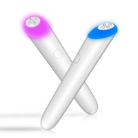 Mini RF Tần Số Vô Tuyến Chống Nhăn Thiết Bị Làm Đẹp Xanh Đỏ Đèn LED Nâng Da Chăm Sóc Mắt Máy Mát Xa