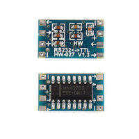 Mini RS232 to TTL Converter Module Board Adapter MAX3232 120kbps 3-5V Serial Port