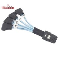🔥Mini SAS SFF-8087 đến 4X SATA Male 3.0 SSD Cáp truyền dữ liệu tốc độ cao 1 đến 4 0. Cáp máy tính Cáp phần cứng