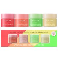 [Mini] SET MẶT NẠ NGỦ MÔI LANEIGE LIP SLEEPING MASK MINI KIT 8g/lọ