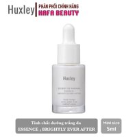 [Mini Size] Tinh chất dưỡng trắng sáng da Huxley Essence Brightly Ever After 5ml