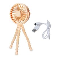 Mini Stroller Fan Portable Fan Super Silent Rotatable With Flexible Tripod Clip On Fan for Car Crib Camping