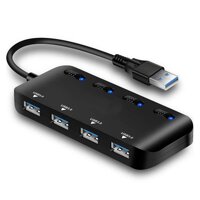 Mini USB 3.0 Loại C 3.0 HUB 4 Cổng Nguồn Điện Cung Cấp cho Macbook Laptop Máy Tính Bảng Máy Tính