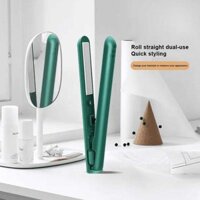 Mini USB Dual-purpose Curling Iron 2 in 1 Hair Curler Portable Hair Curling Tool