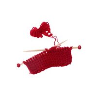 Miniature Sewing with Iron Board 1 12 Wood Beautifully Decorate Educational Toy Mini Hand Knitting Sweater Model for Christmas Gift Child - red