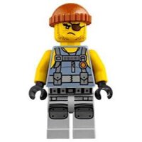 Minifigure Lego Ninjago Shark Army Thug Tank Top Large Knee Plates Real
