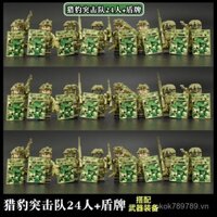 Minifigure SWAT ma quái mới, quân đội đặc biệt, khối xây dựng, người lính Hummer, cảnh sát, đồ chơi lắp ráp cho bé trai SN4X