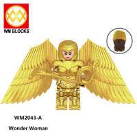 Minifigures Marvel DC Mô Hình Mẫu Nhân Vật Siêu Anh Hùng Wonder Woman Phiên Bản Mới WM2043