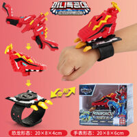 Miniforce X Đồng Hồ Đồ Chơi Siêu Khủng Long Power Mecha Biến Dạng Robot Đồ Chơi Yêu Thích Quà Tặng Trẻ Em Mini Secret Servic Di Chuyển Được Deco Đồng Hồ Đồ Chơi