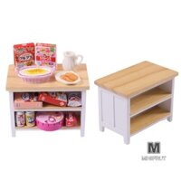 Minifrut] 1: 2 Nhà Búp Bê Thu Nhỏ Bàn Gỗ Đảo Nền Tảng Tủ Sách Giá Để Đồ Tủ Trưng Bày Mini Tủ Đồ Nội Thất Mô Hình Đồ Chơi MỚI
