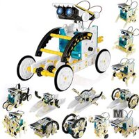 Minifrut] Đồ chơi giáo dục 13 trong 1 Đồ chơi Robot năng lượng mặt trời Bộ khoa học Khối chạy bằng năng lượng mặt trời Đồ chơi MỚI