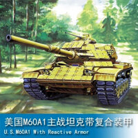 MiniHobby 80105 1/35 Xe tăng chiến đấu chính M60A1 Mỹ MBT mô hình điện động cơ nhựa