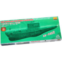 Minihobby 80919 1/300 Trung Quốc tự chuyển động tàu ngầm mô hình tàu chiến với động cơ